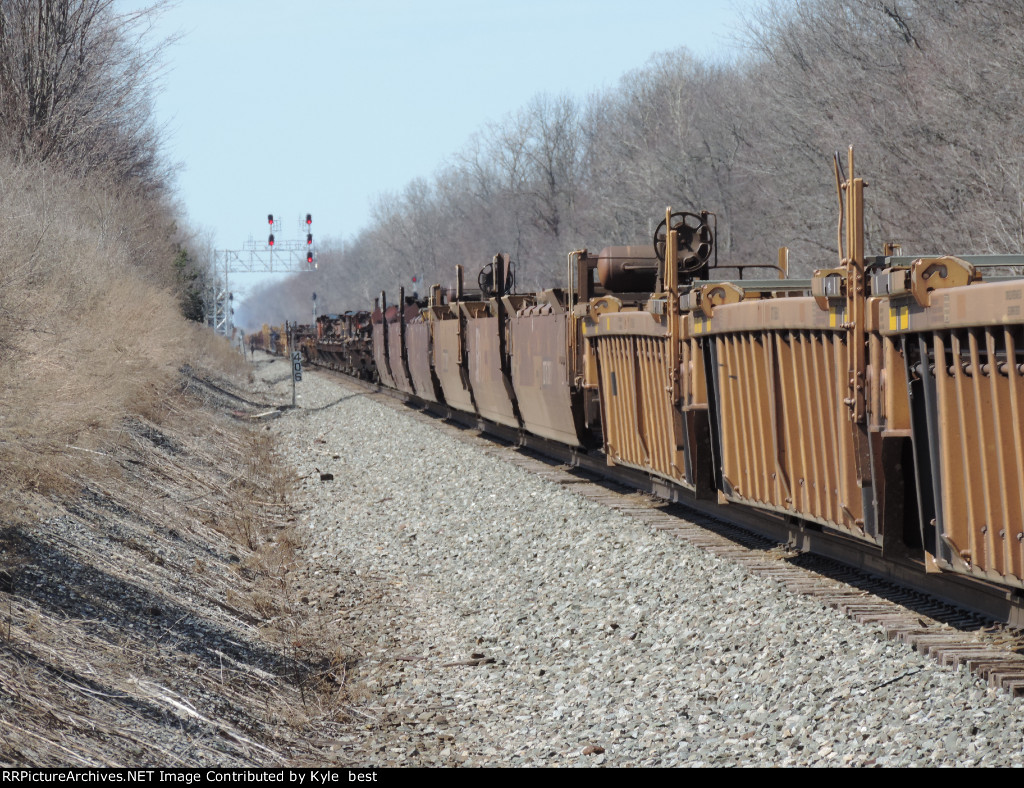 lots of empties on I004